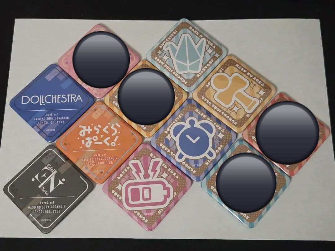 蓮ノ空 看板娘 アイコン缶バッジ