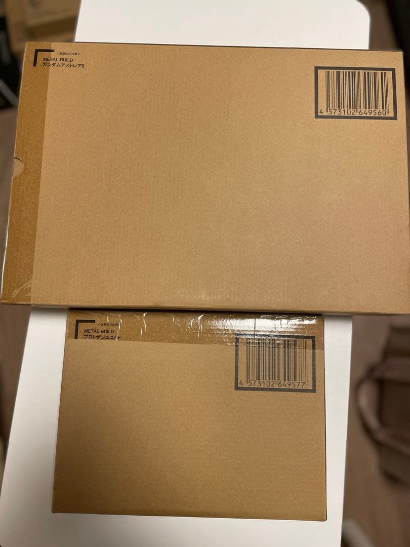 【輸送箱未開封】L BUILDガンダムアストレアII&プロトザンユニット