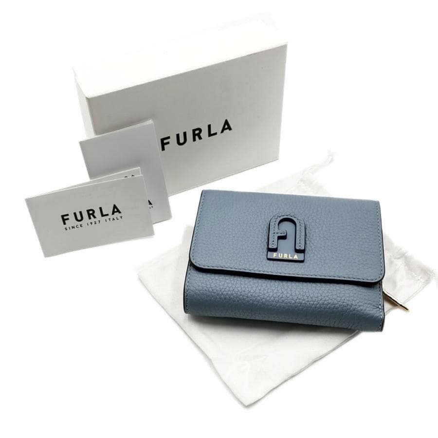超美品 フルラ FURLA 財布 三つ折り ダフネ 11-25121317