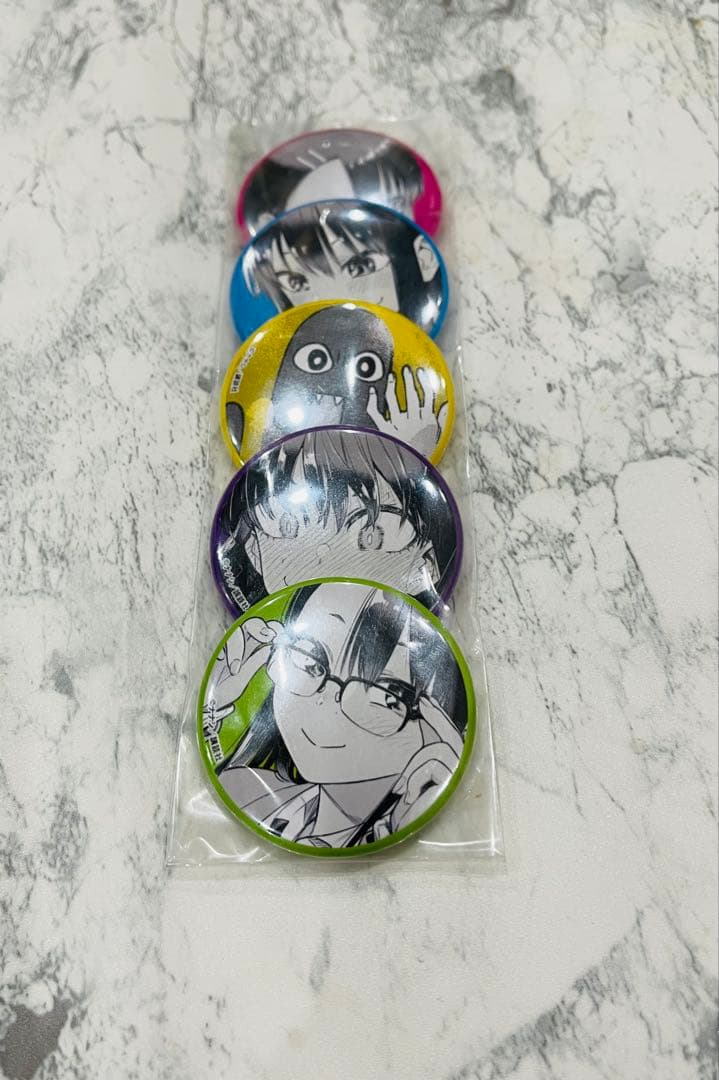 イジらないで、長瀞さん缶バッジ　懸賞品