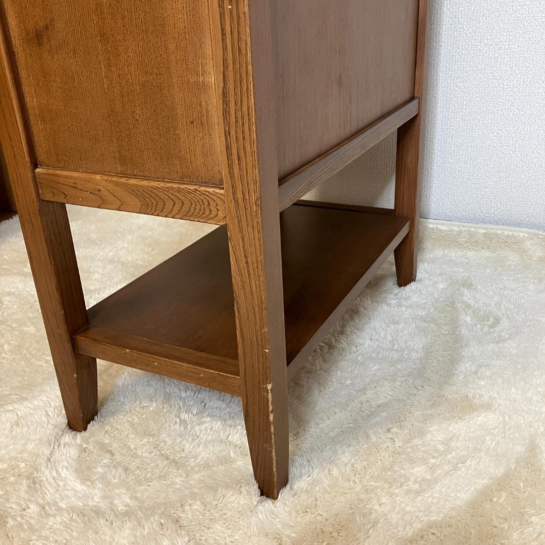 曙工芸　オーロラ3022　キャビネット　サイドボード　ステンドグラス