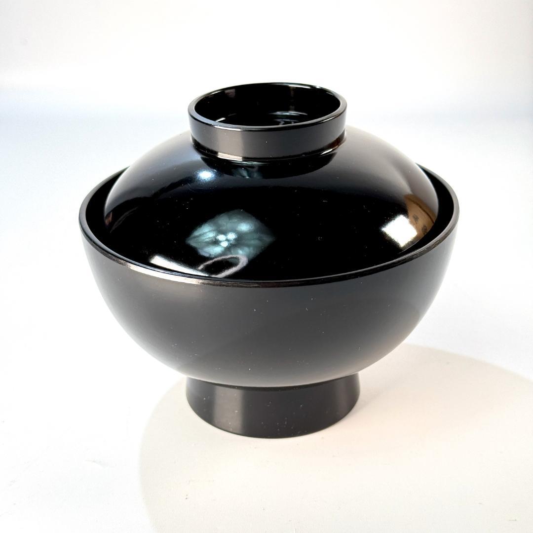 未使用！　会津塗　秀峰漆房　御吸椀　5客揃　 共箱