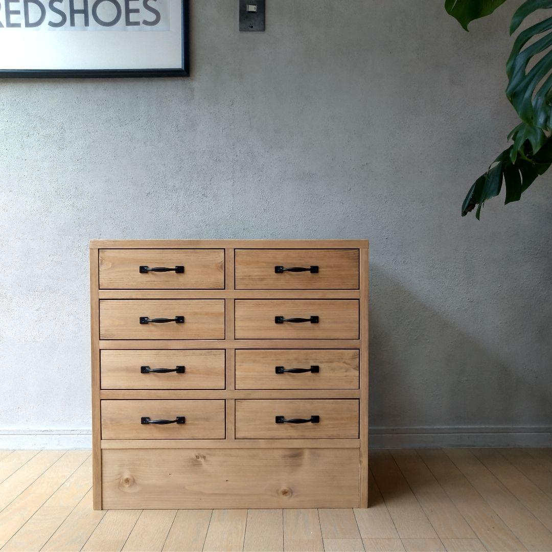 8drawers chest チェスト 作業台 袖机 収納 引出し