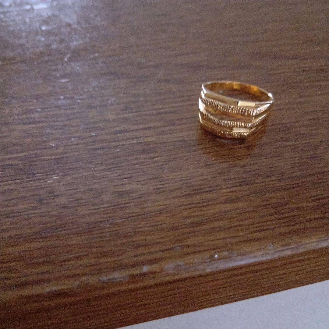 K18 刻印 リング