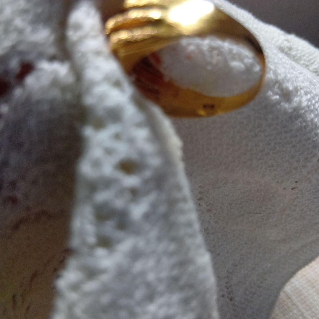 K18 刻印 リング