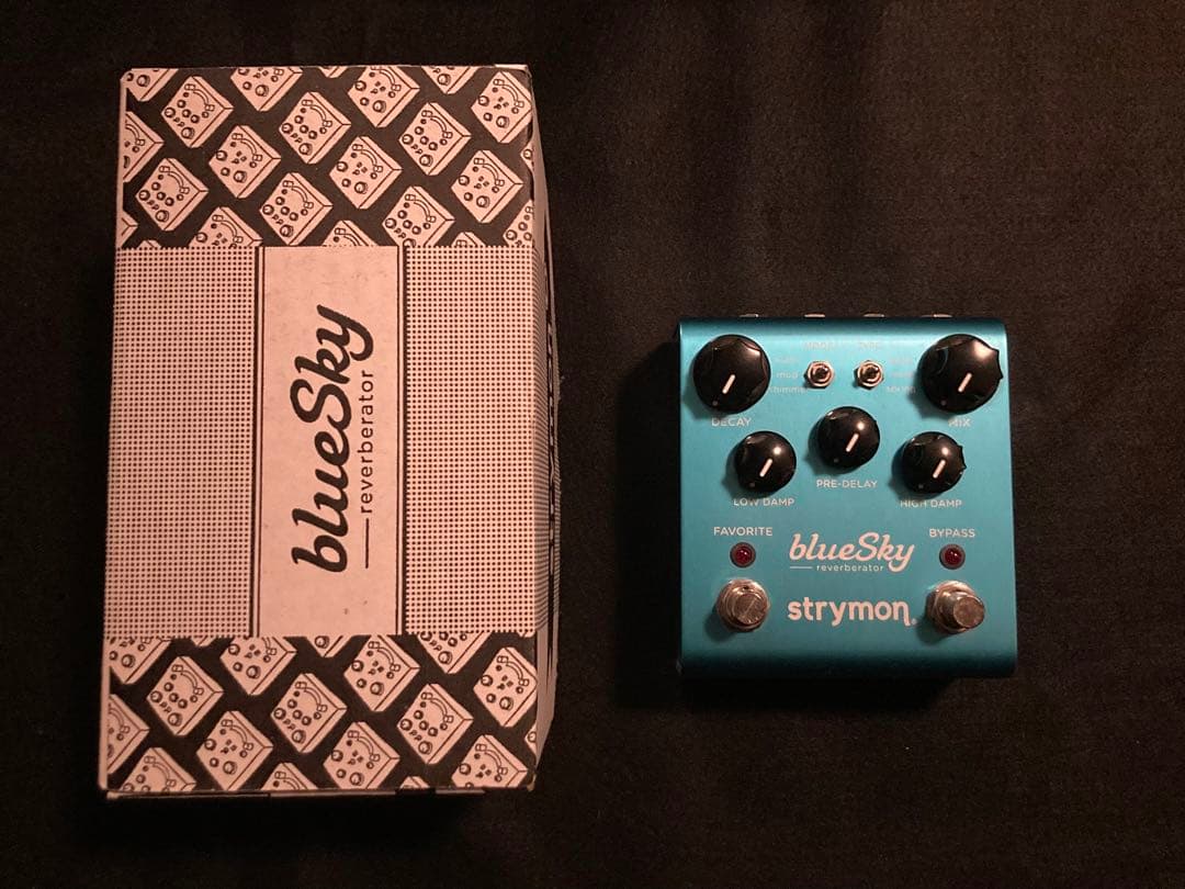 【美品】strymon blueSky リバーブエフェクター