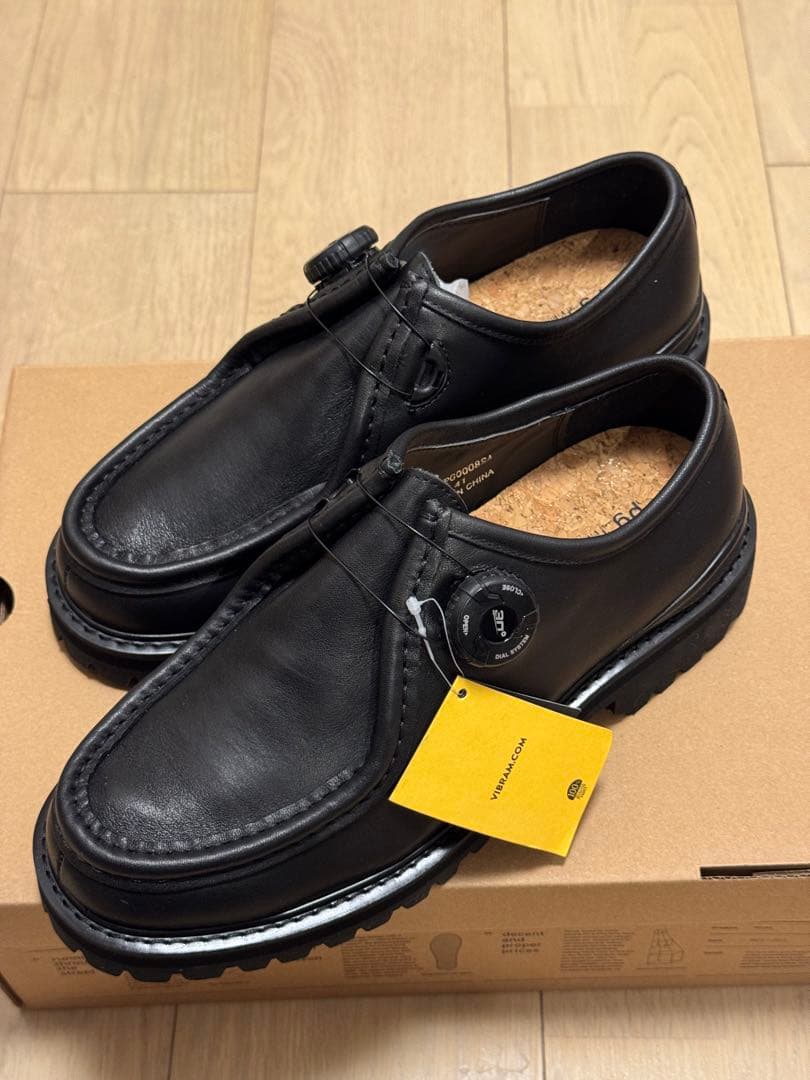 PG × Steven Alan KNOCK BLACK LEATHER 41