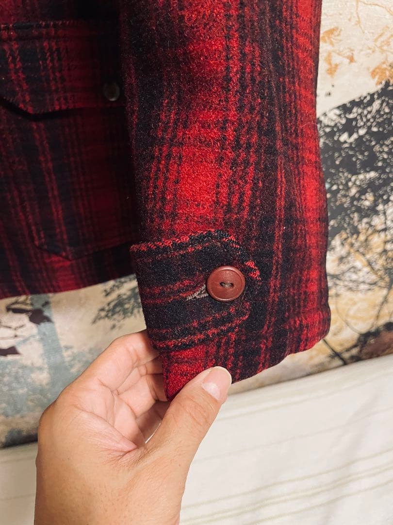 KIKU様40s Woolrich 503 ハンティングジャケット　Lサイズ相当