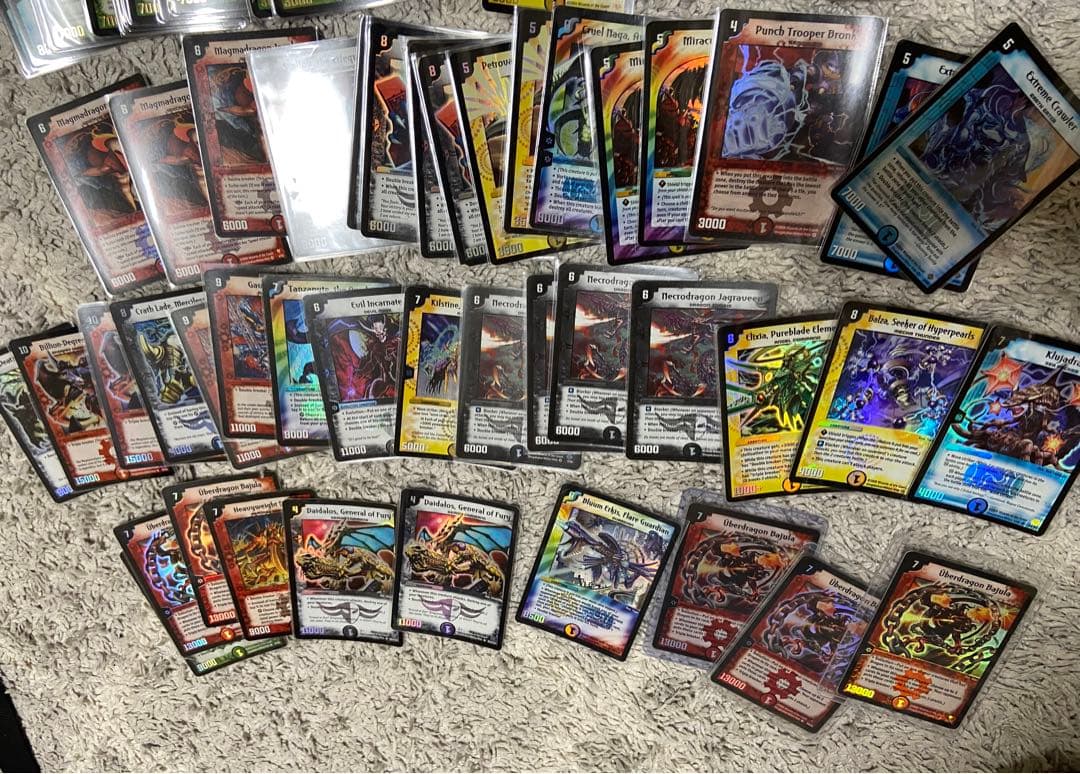 デュエルマスターズカード 約100枚 ホロカード多数 レア 英語版