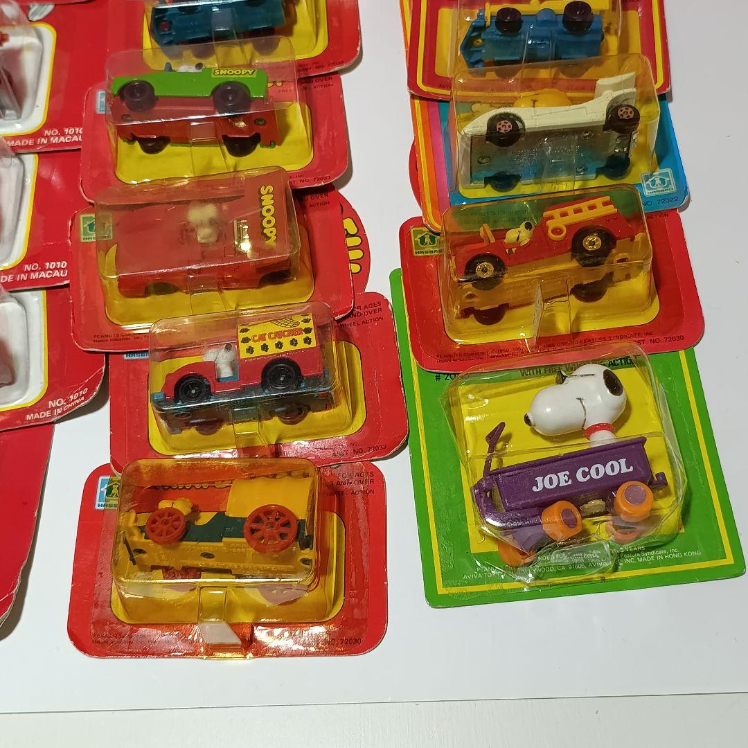 超お得セット　スヌーピー ミニカー　16個　アメトイ　ビンテージ　レア