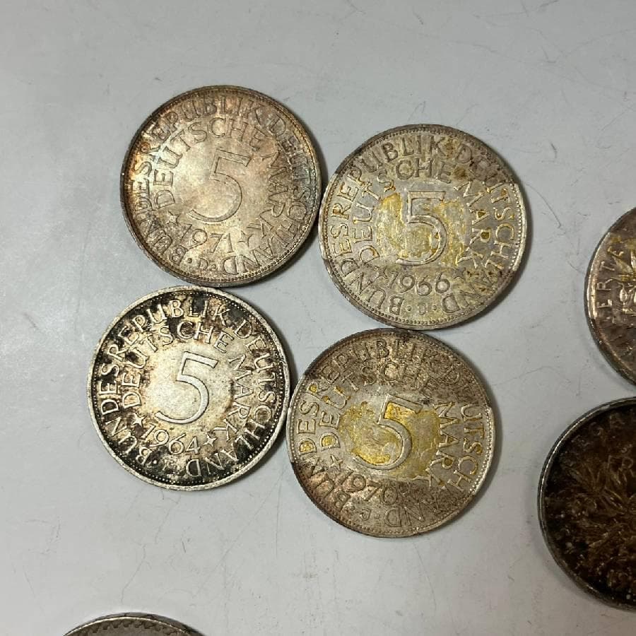 銀貨含む15枚セット アメリカ フランス ドイツ 他
