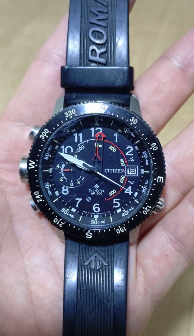 K*s様 CITIZEN エコドライブ 腕時計 クロノグラフ