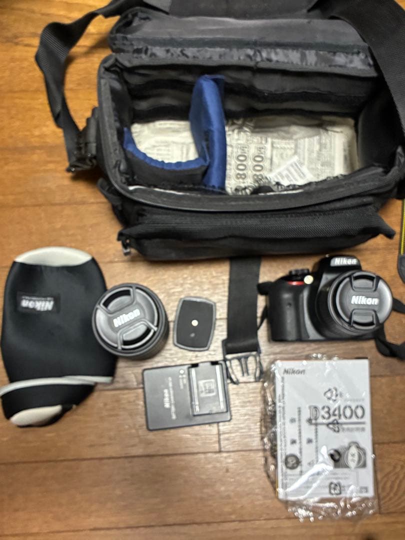 Nikon D3400 デジタル一眼レフカメラセットSDカード付き