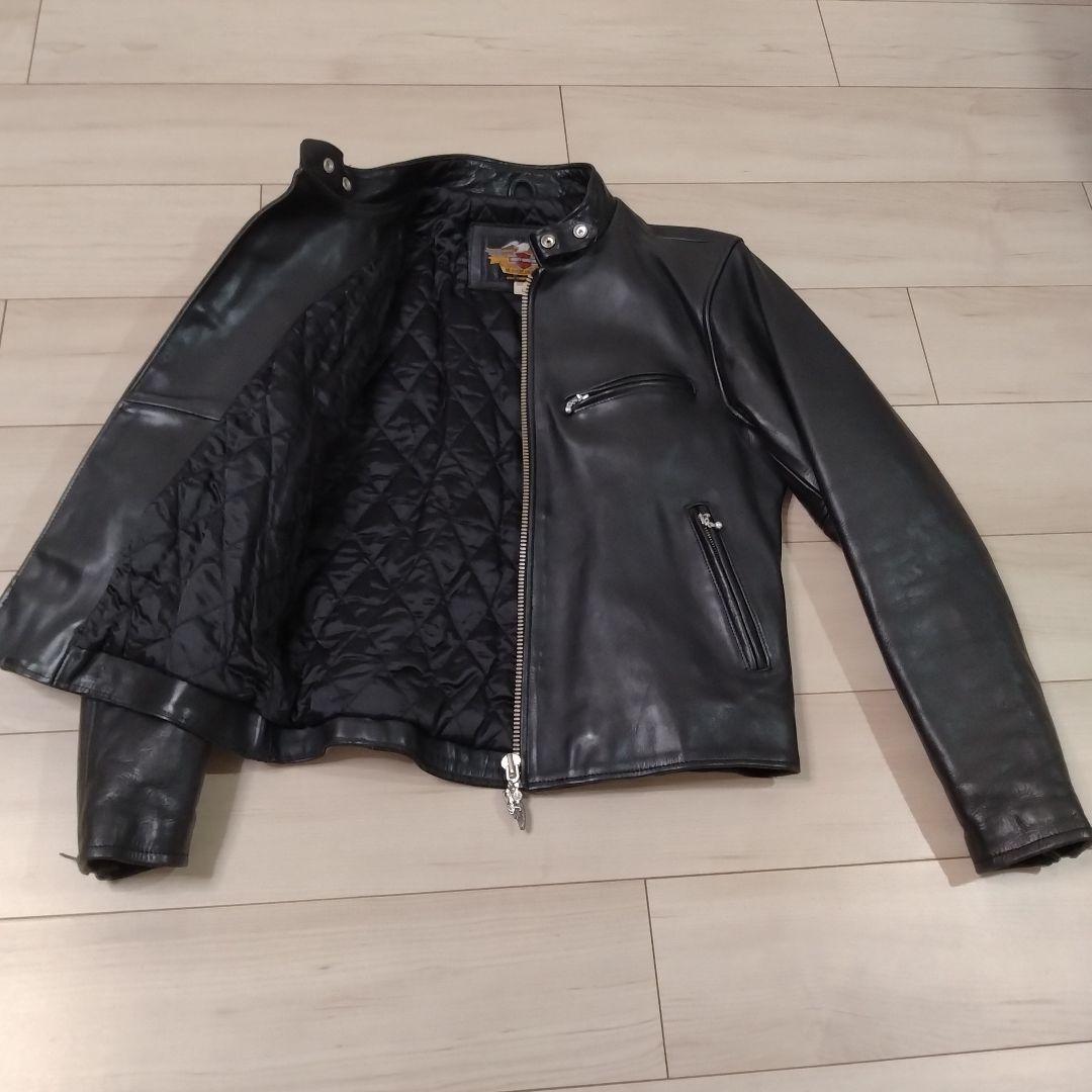 Harley-Davidson ライダース レザージャケット革ジャン シングル