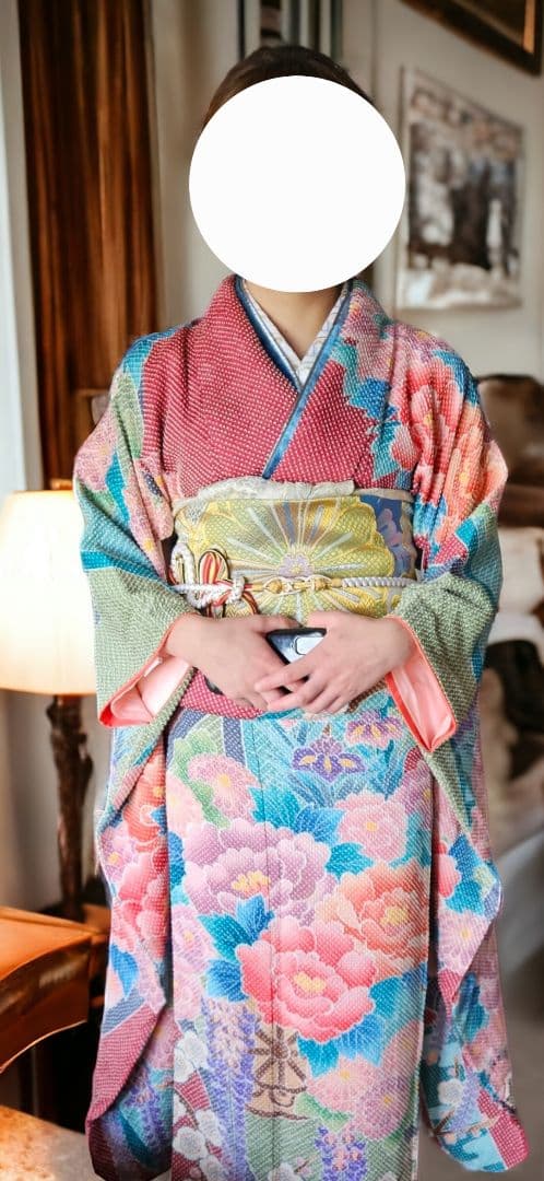 ピヨピヨ⭐︎　藤娘きぬたや　振袖セット一式