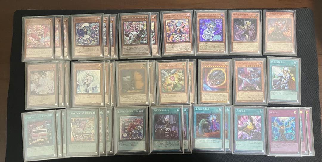 ガチ構築済みデッキ 遊戯王 イビルツイン デモンスミス デッキ　スリーブ付き