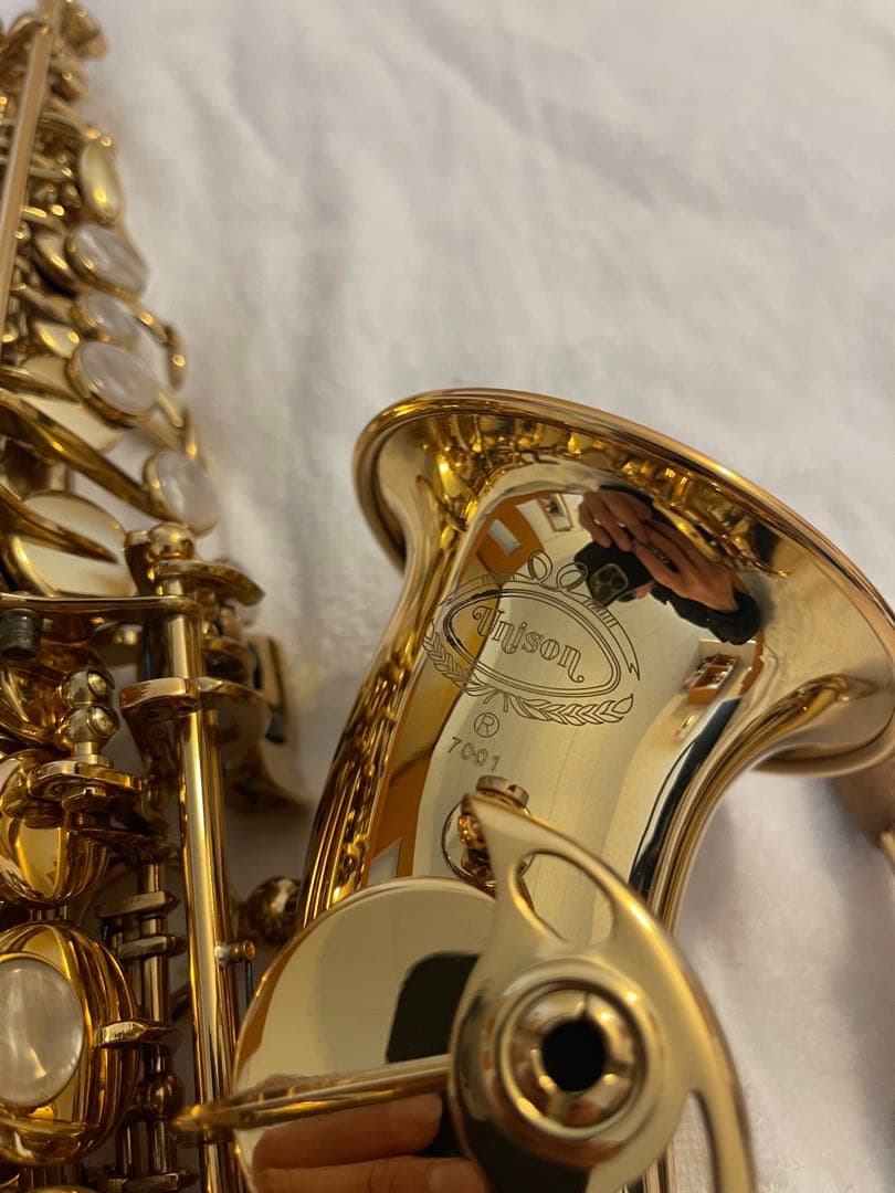 ソプラノサックス Unison SS-7001L。