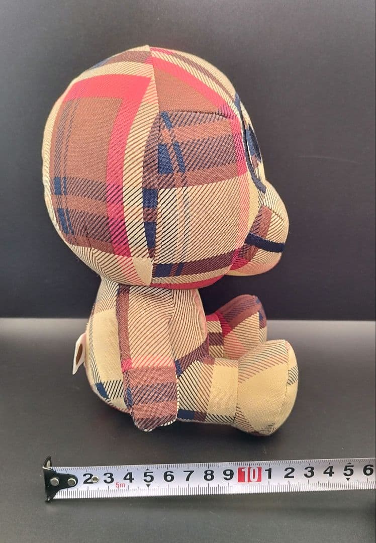 A BATHING APE BAPE ベビーマイロ チェック柄 ぬいぐるみ