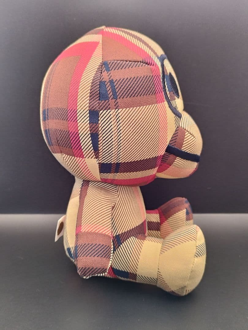 A BATHING APE BAPE ベビーマイロ チェック柄 ぬいぐるみ