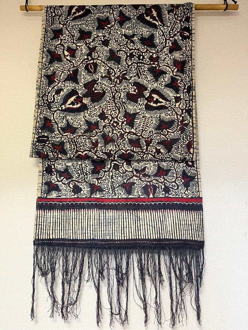 ジャワ島東部　ガジ村　ヴィンテージ／オールハンドメイド更紗