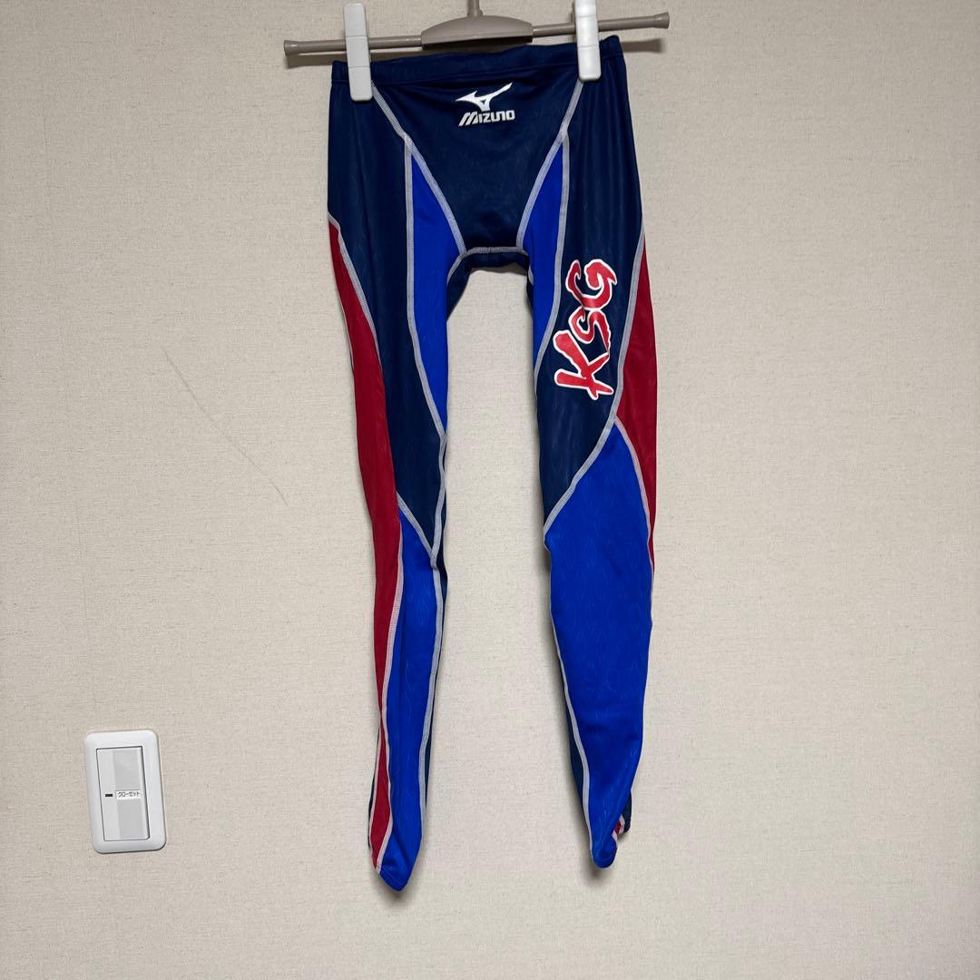 ミズノ競泳水着　マイティラインロングスパッツ