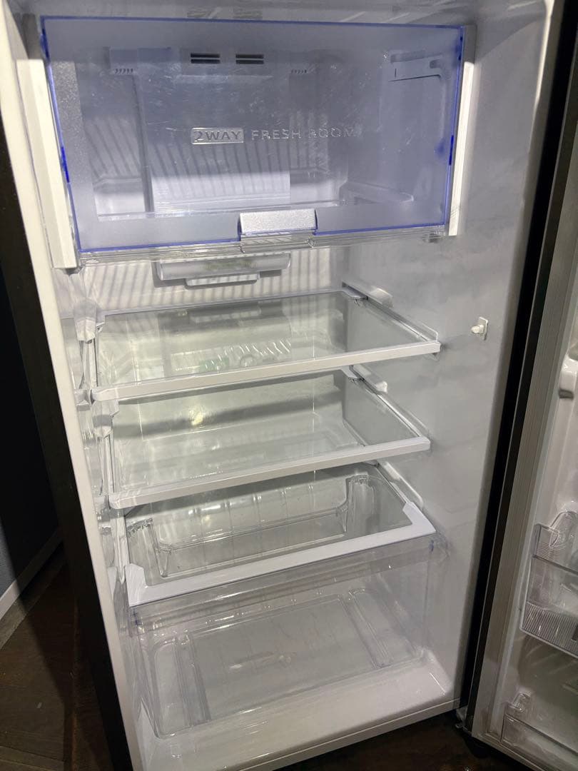 SHARP　２ドア冷蔵庫　2019年モデル　225ℓ　SJ-D23E-S