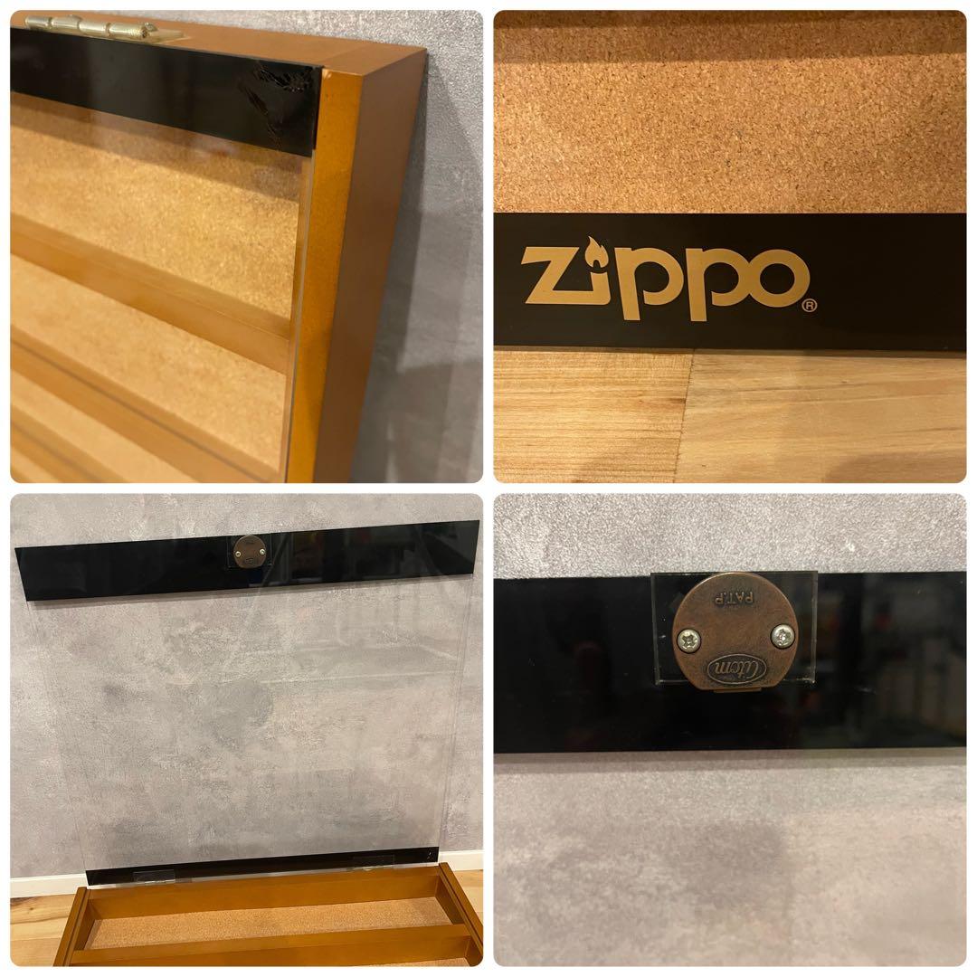 ZIPPO ジッポ ディスプレイ コレクション 鍵付き ショーケース ケース