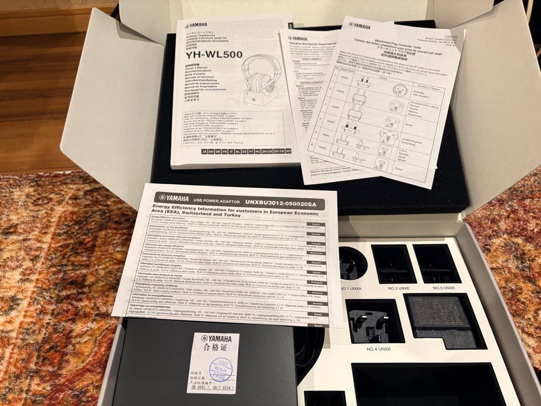 YAMAHA YH-WL500 ワイヤレスヘッドフォン