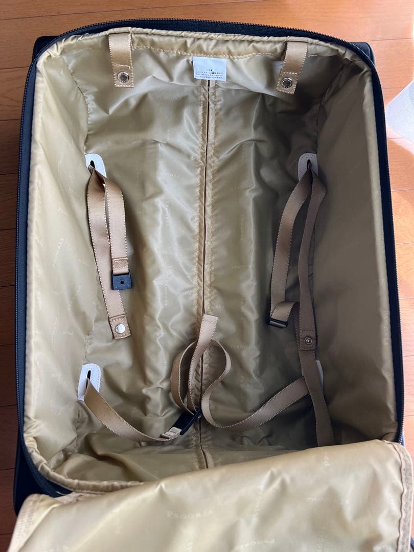 ACE ブラックナイロンキャリーケース