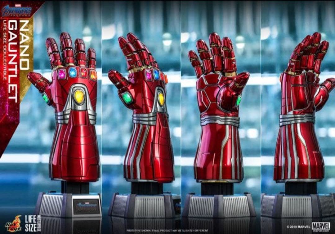 ナノガントレット　アイアンマン　1/1サイズ