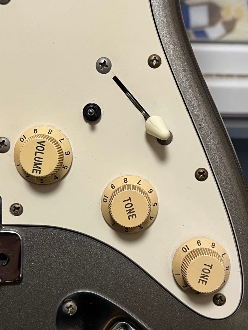 即発送 Blade Levinson ストラトタイプ pewterカラー