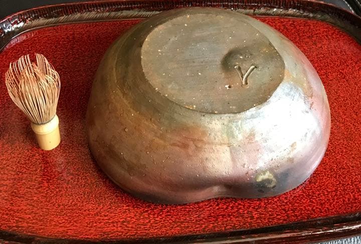 備前焼大鉢　安井徹作