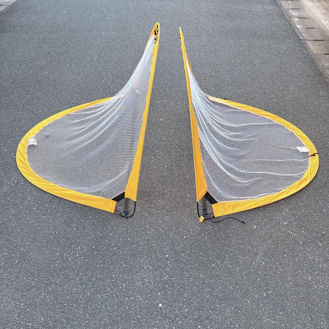 PUGG サッカーゴール 6フィート フットサル 折りたたみ ポータブル