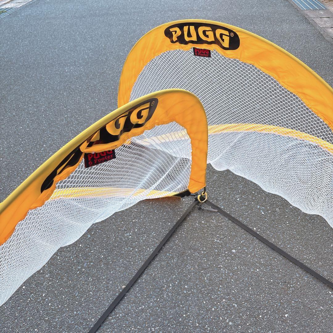 PUGG サッカーゴール 6フィート フットサル 折りたたみ ポータブル