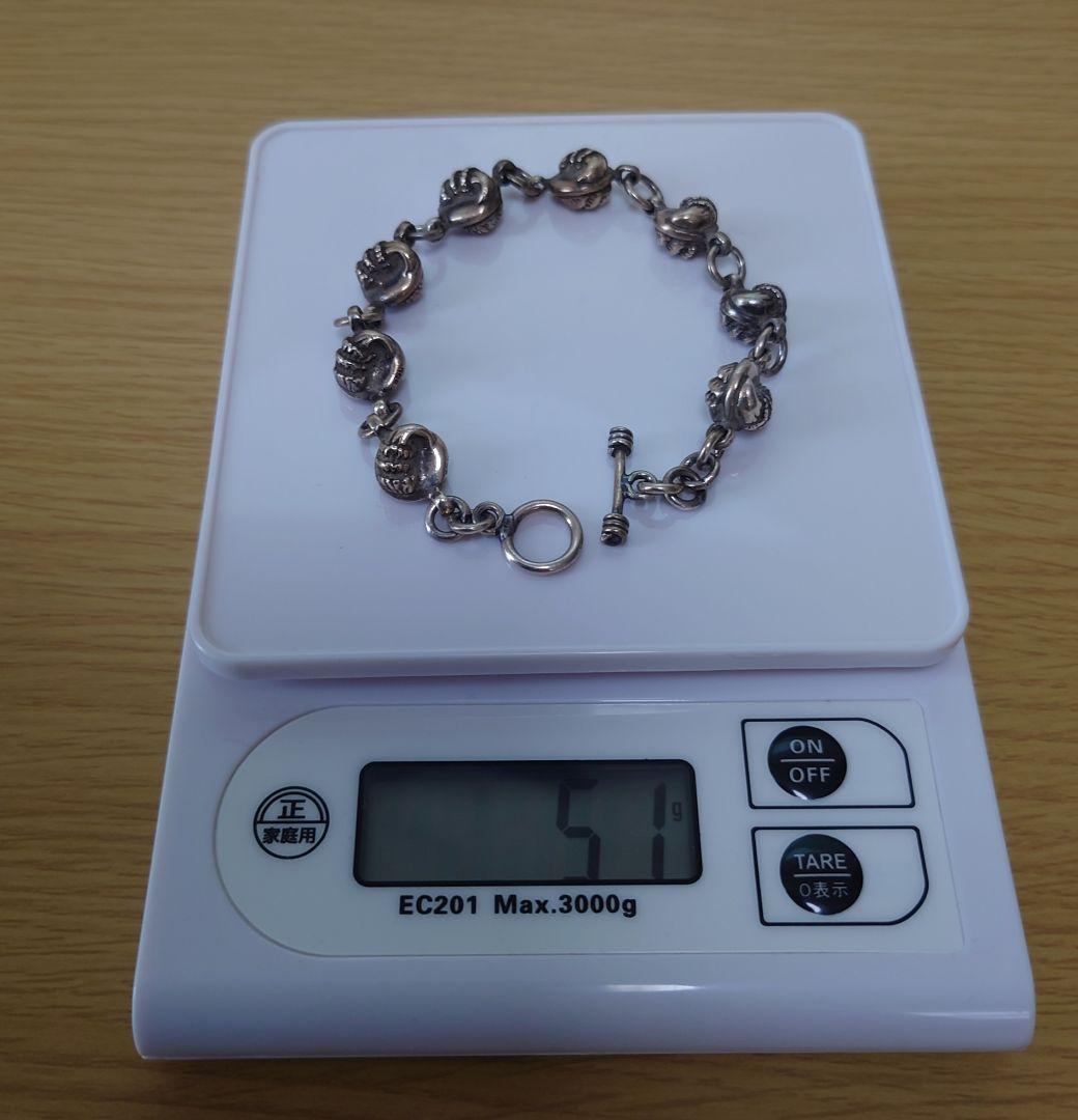 アクセサリー Silver Ball Claw Bracelet