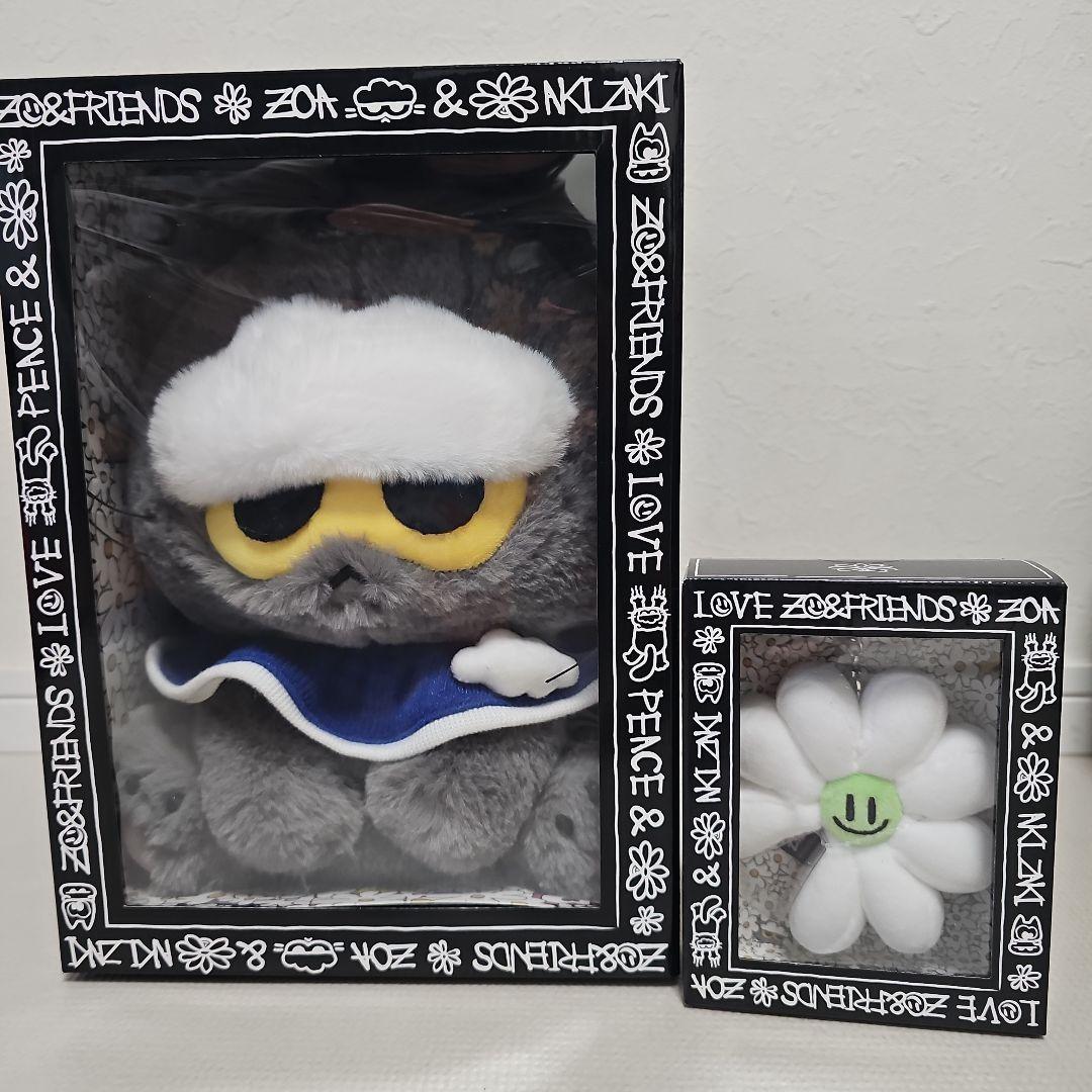 ZO&FRIENDS ぬいぐるみ ミディアム ジョア A&NE キーリング　2点