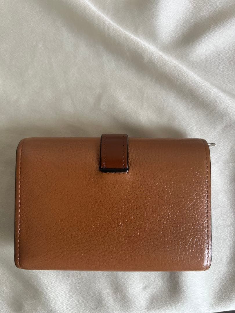 「最終値下げ」美品 ロエベ バーティカルウォレット スモール 折り財布