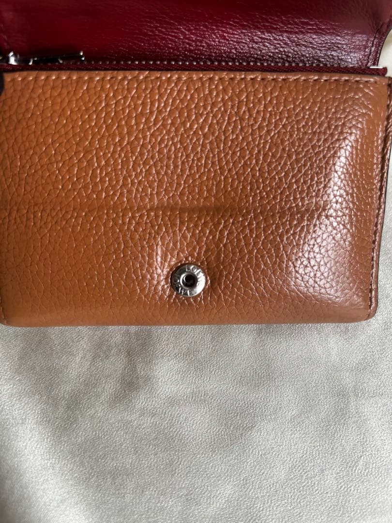 「最終値下げ」美品 ロエベ バーティカルウォレット スモール 折り財布