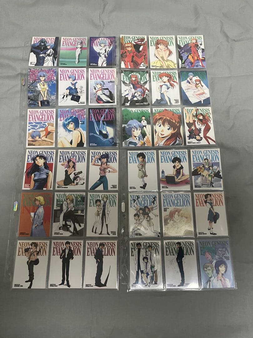 新世紀エヴァンゲリオン カードダスマスターズ 第参集初版ノーマルカードコンプ