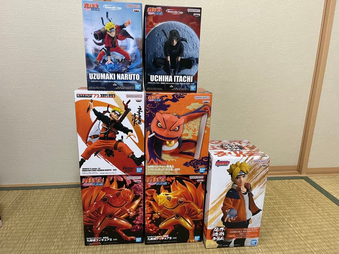 【NARUTO】ナルト プライズフィギュア まとめ売り 7点セット
