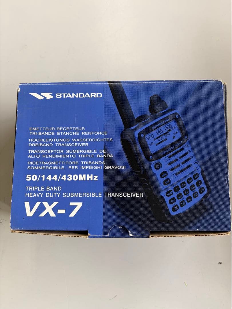 美品　STANDARD VX-7 防水無線機