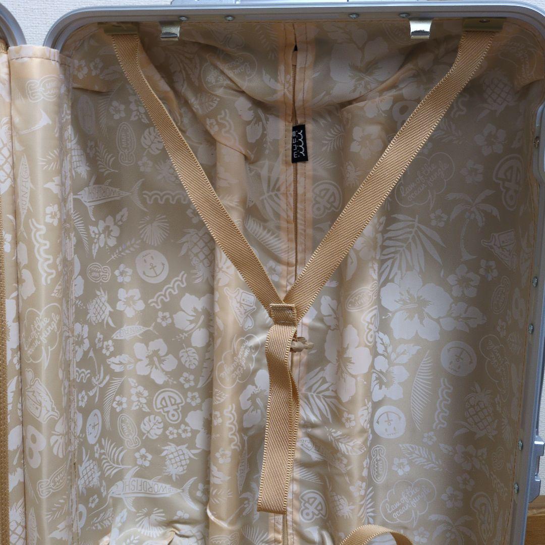 お値下　 muta シルバー キャリーケース　TSDロック付