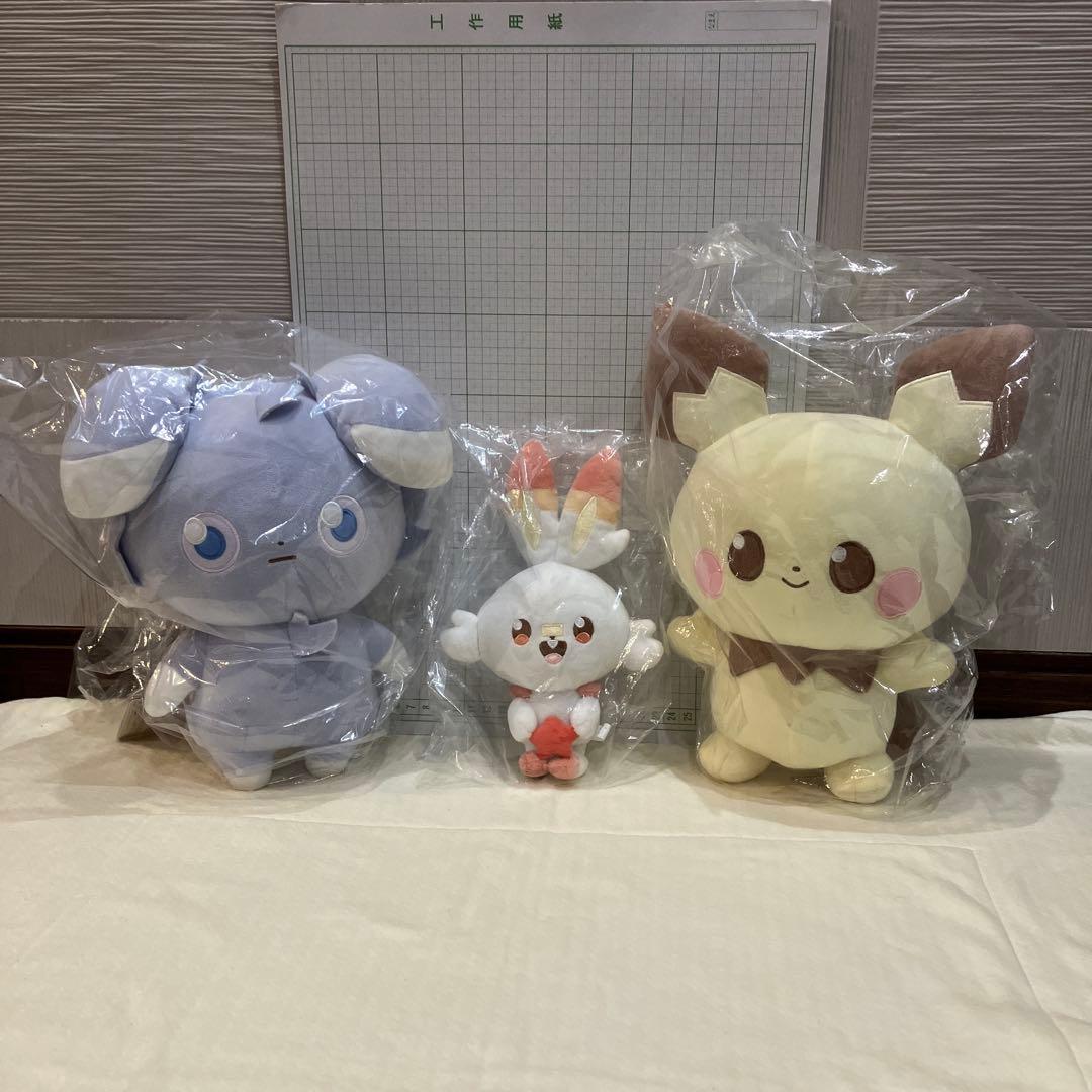 BANDAI＊ポケピースぬいぐるみ ６種まとめセット