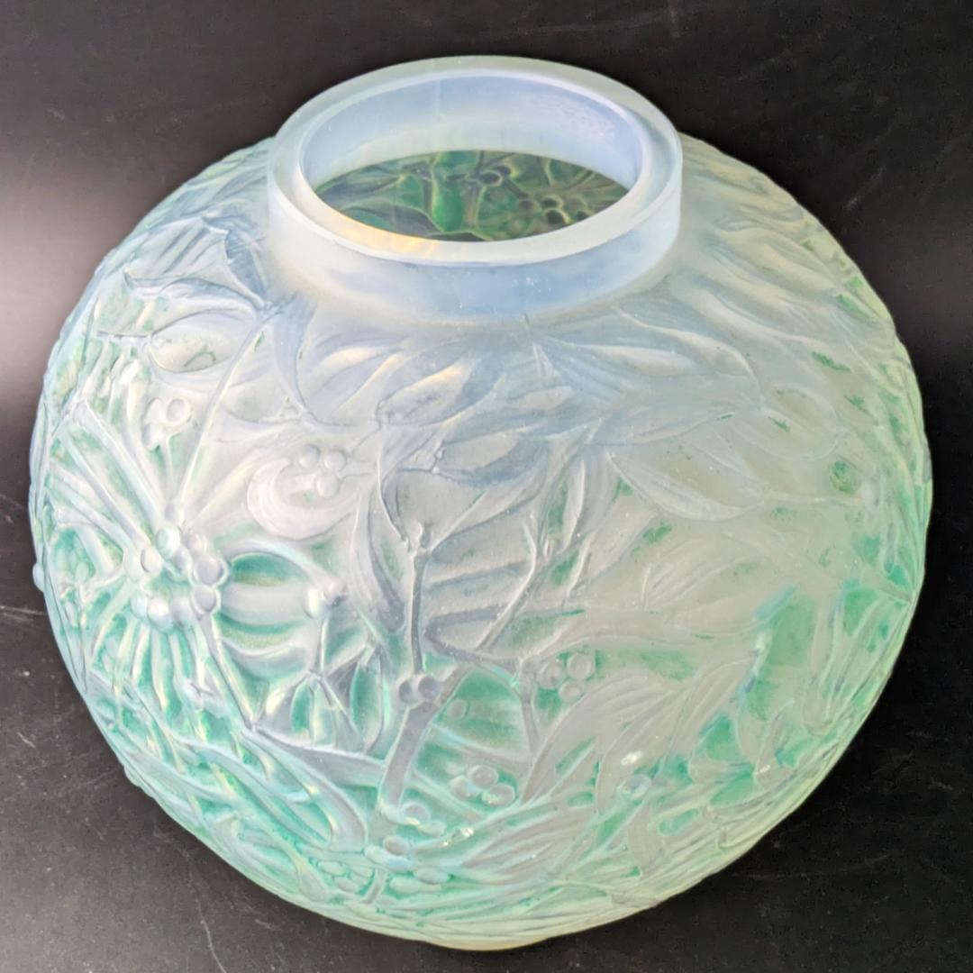 マッチー　希少なルネ期の作品です ラリック GUI 花瓶1921年 アール