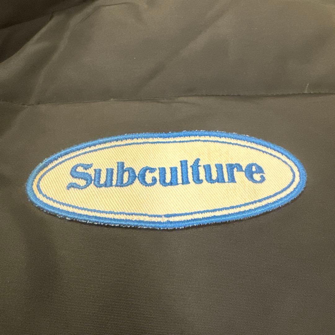 サブカルチャー　ダウンベスト　土日セール