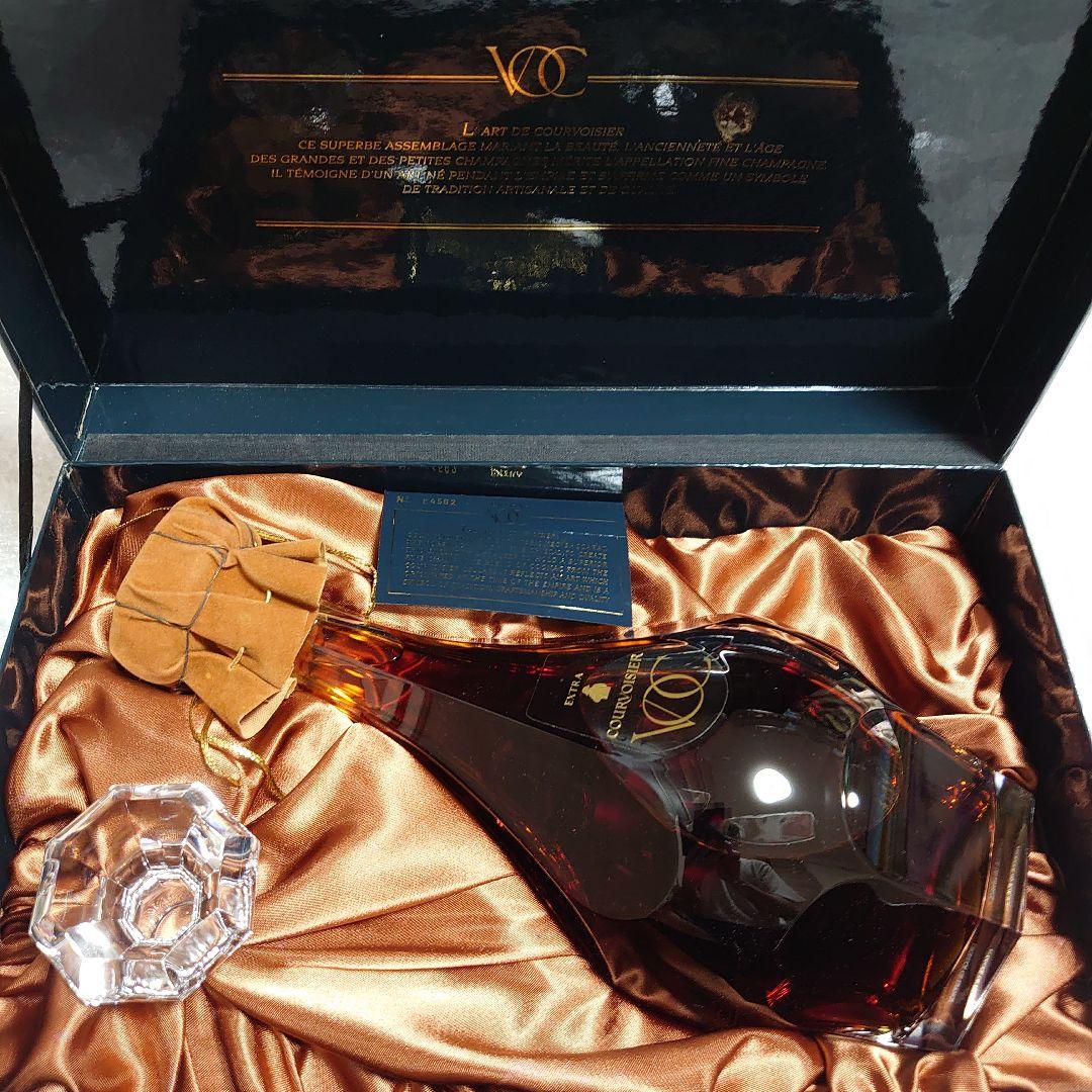 クロボアジェVOC【未開封】750mlバカラボトル　ブランデー　替え栓・箱付き