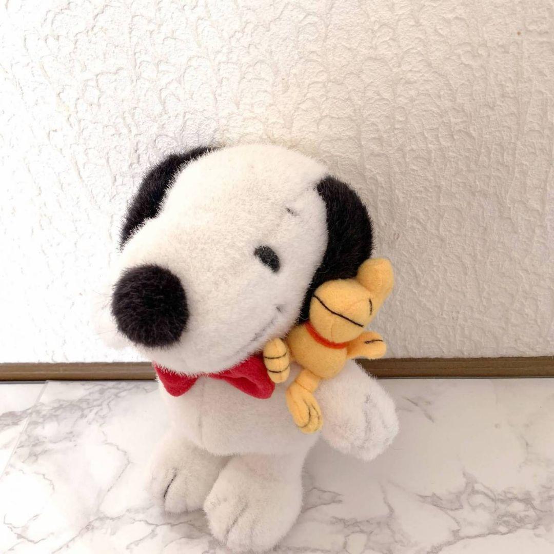 【レア】【非売品】スヌーピー ウッドストック付き ぬいぐるみ♥️キャラクター