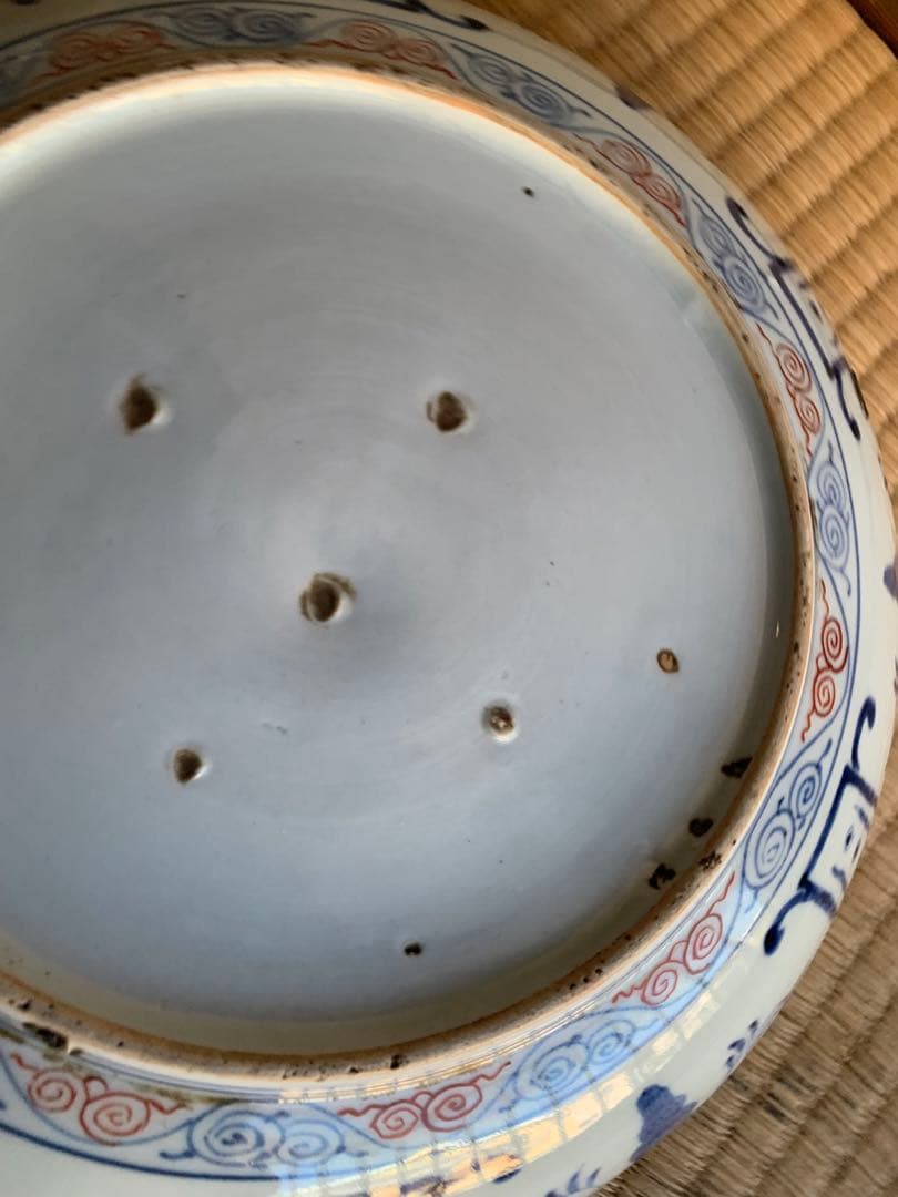 江戸時代五彩大盤