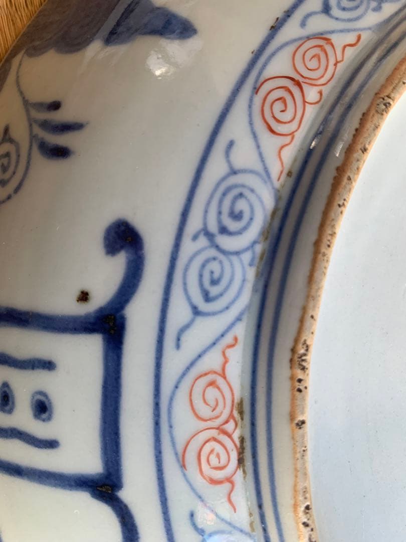 江戸時代五彩大盤