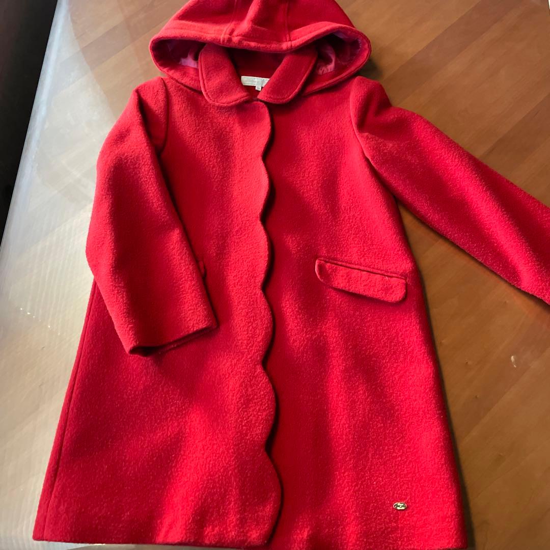 タルティーヌエショコラ　赤ずきんちゃんコート　130